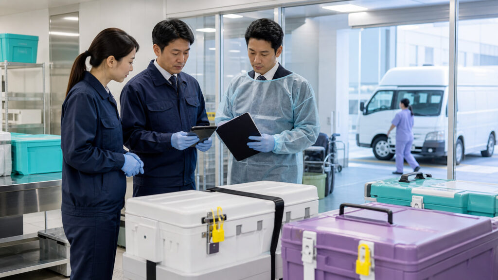 医療系廃棄物処理業のM&Aで感染性廃棄物の容器・許可・マニフェストを確認する場面
